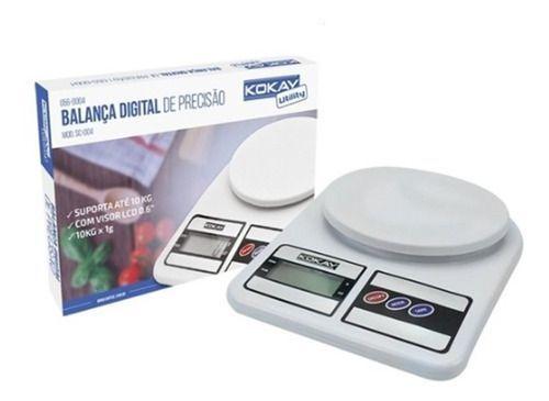 Imagem de Balança Digital 1g A 10 Kg Cozinha Fitness Nutricao Dieta