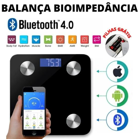 Balança Digital Bioimpedância Com Aplicativo Bluetooth 180kg é boa?