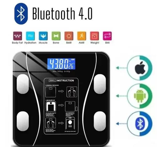 Balança Digital Bioimpedância Com Aplicativo Bluetooth 180kg é ruim? Balança Digital Bioimpedância Com Aplicativo Bluetooth 180kg é boa?