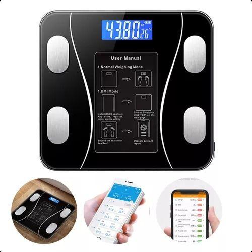Imagem de Balança Digital com Bioimpedância e Controle via App