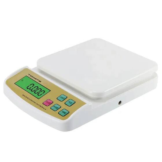 Balança Digital Compacta Branca até 10Kg SF400A - central - Balanças ...