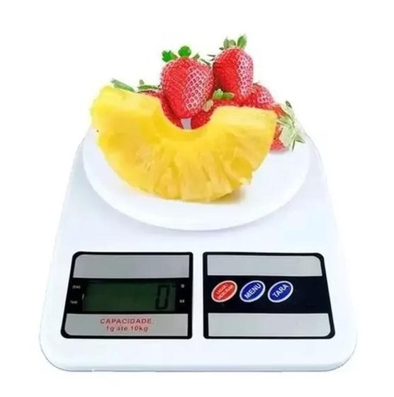 Imagem de Balança Digital De Cozinha 10kg Nutrição E Dieta Alimento