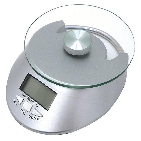 Imagem de Balança Digital De Vidro Para Cozinha 5kg