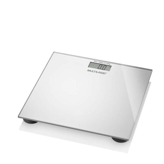 Balança Digital Digi-Health Serene Prata Multilaser - HC021 Menor preço em Balança Digital Digi-Health Serene Prata Multilaser - HC021