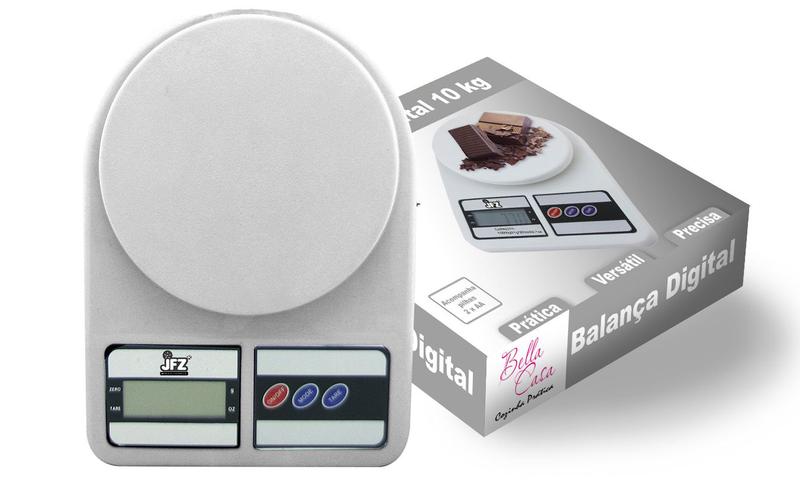 Balança digital para cozinha 10 kg Menor preço em Balança digital para cozinha 10 kg