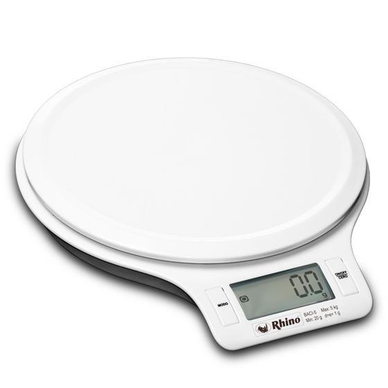 Balança Digital para Cozinha 5 kg. / 1 g. Rhino BACI-5 de Alta Precisão. Menor preço em Balança Digital para Cozinha 5 kg. / 1 g. Rhino BACI-5 de Alta Precisão.