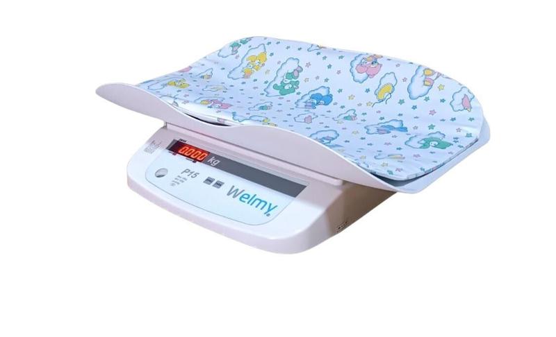 Imagem de Balança Digital Pediátrica Baby Welmy 15kg com Almofada