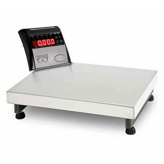 Balança Digital Plataforma Inox 50kg 40x40 Ramuza Menor preço em Balança Digital Plataforma Inox 50kg 40x40 Ramuza