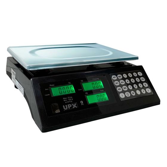 Balança Eletrônica Computadora EA-32 Com Bateria Upx Solution Menor preço em Balança Eletrônica Computadora EA-32 Com Bateria Upx Solution