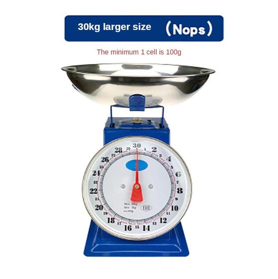 Imagem de Balança mecânica de cozinha Spring Pointer de 1 g a 30 kg azul