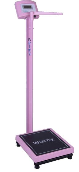 Balança Médica Eletrônica Antropômetro W200a 100g Rosa Welmy Menor preço em Balança Médica Eletrônica Antropômetro W200a 100g Rosa Welmy
