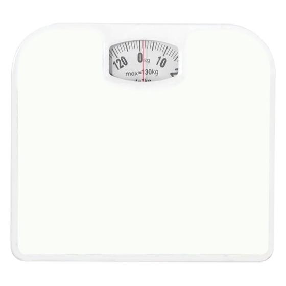 Balança P/ Banheiro Mecânica Analógica Antiderrapante 130kg - Monaliza ...