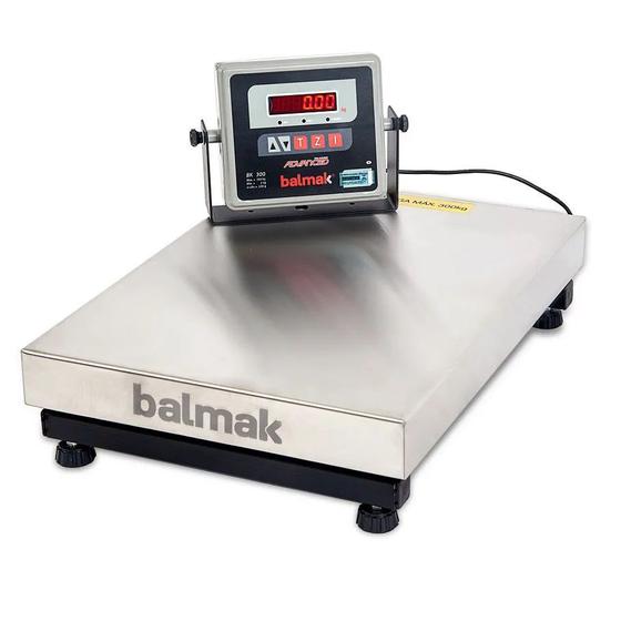 Imagem de Balança Plataforma Balmak Bk-300i1b Em Aço Inox Com Bateria