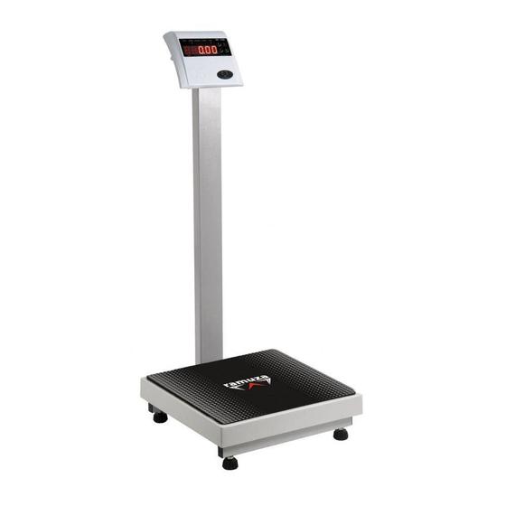 Balança Plataforma Digital 200Kg/50g Farmácia - Selo Inmetro - Ramuza Menor preço em Balança Plataforma Digital 200Kg/50g Farmácia - Selo Inmetro - Ramuza
