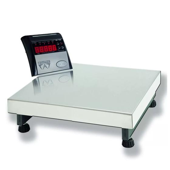 Balança Plataforma Digital Comercial Industrial 100kg/20g - Selo Inmetro - DP 100 - Ramuza Menor preço em Balança Plataforma Digital Comercial Industrial 100kg/20g - Selo Inmetro - DP 100 - Ramuza