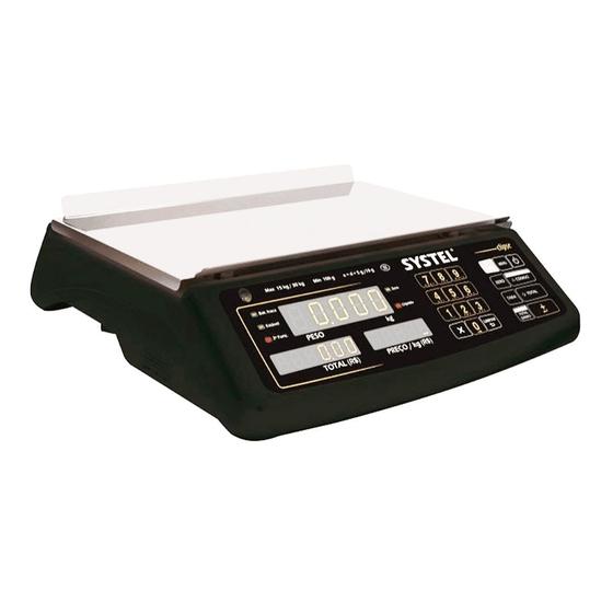 Balança Systel Modelo Clipse Preta 15Kg - Balanças - Magazine Luiza