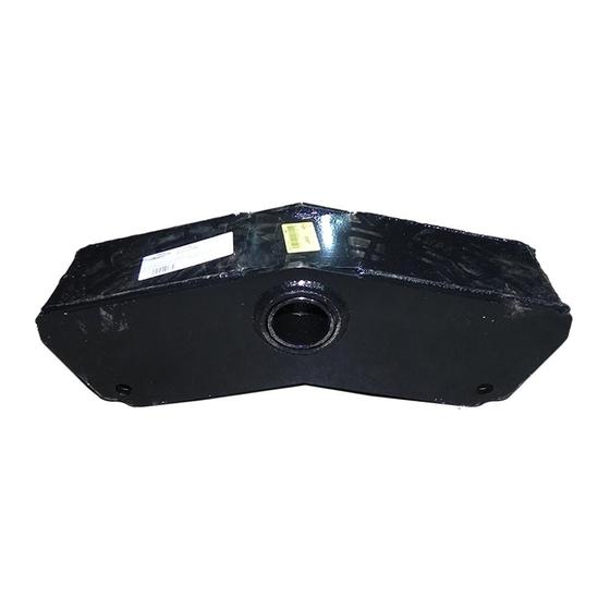 Imagem de Balanca Truck Suspensys Volkswagen Ford Cargo 50x94x490mm Asa Delta Com Furo Para Parafuso 16mm 8618