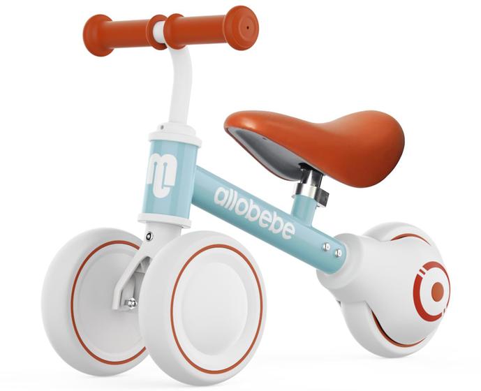 Imagem de Balance Bike allobebe Baby para criança de 1 ano Shinning Blue