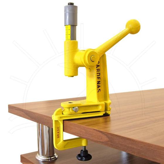 Imagem de Balancim Manual Cardenas 100 + Fixador de Mesa - Amarelo