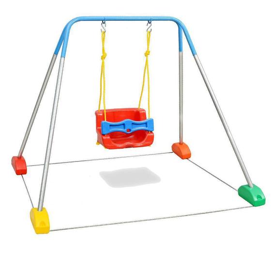 Balanço Infantil Individual com Estrutura Jundplay - Balanço Infantil ...
