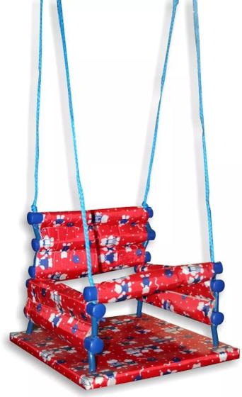 Balanço Infantil Kids Para Crianças Vermelho Menor preço em Balanço Infantil Kids Para Crianças Vermelho