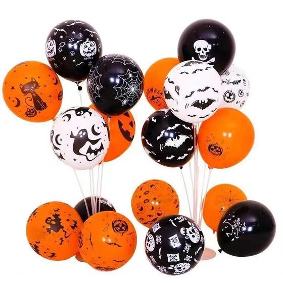 Imagem de Balao 10 Halloween Kids Sortido C/25 Picpic