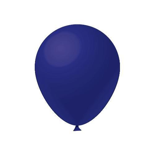 Imagem de Balão Azul Cobalto Cristal 5 Pol Pc 50un Festball 402439