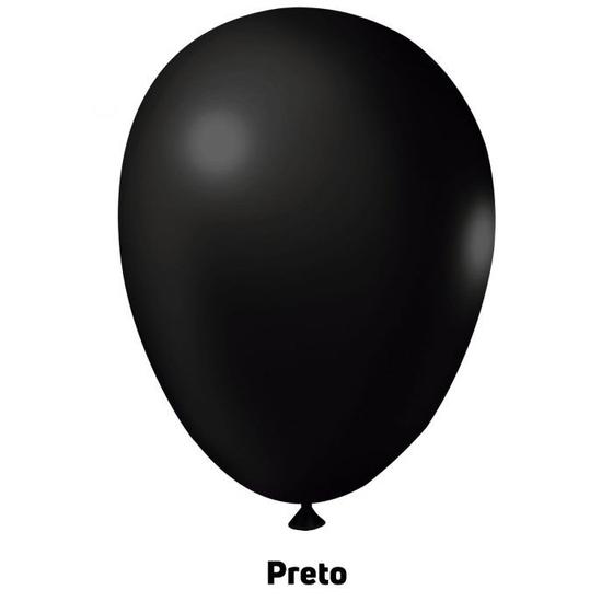 Imagem de Balão Bexiga 6,5 Polegadas Várias cores 10 Pacotes com 50un.