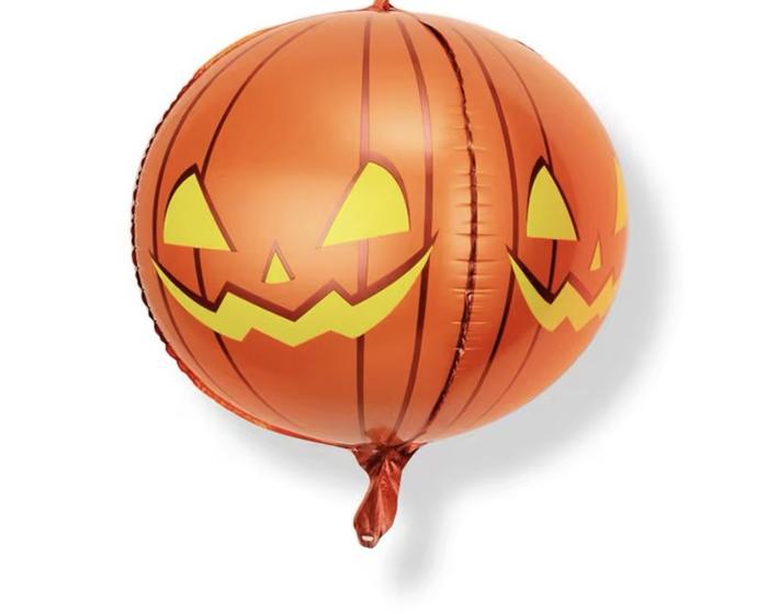 Imagem de Balão Bexiga Halloween Festa Decoração 55cm - Abóbora