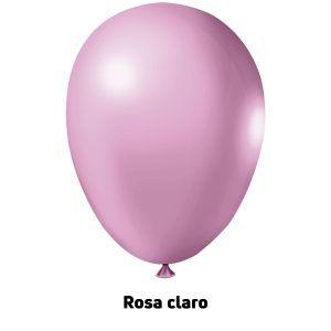 Imagem de Balão Bexiga Liso Festa Decoração 6,5 Pol. Rosa C/ 50 Un