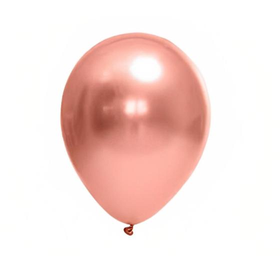 Imagem de Balão Bexiga Metalizada - Várias Cores - Festa N5 - 25 Unid