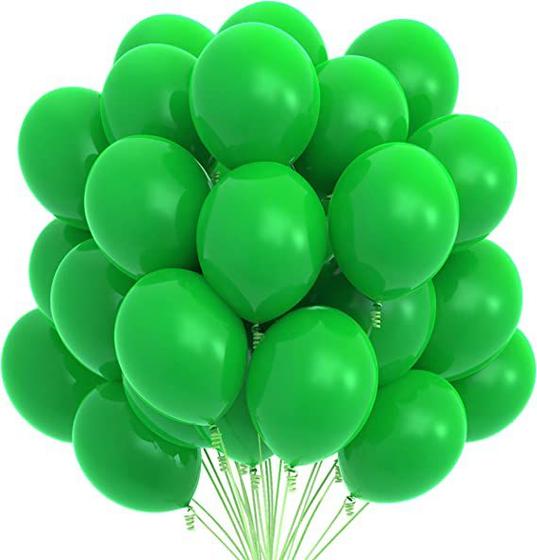 Imagem de Balão Bexiga para Festa Aniversário 9 polegadas 50 unidades