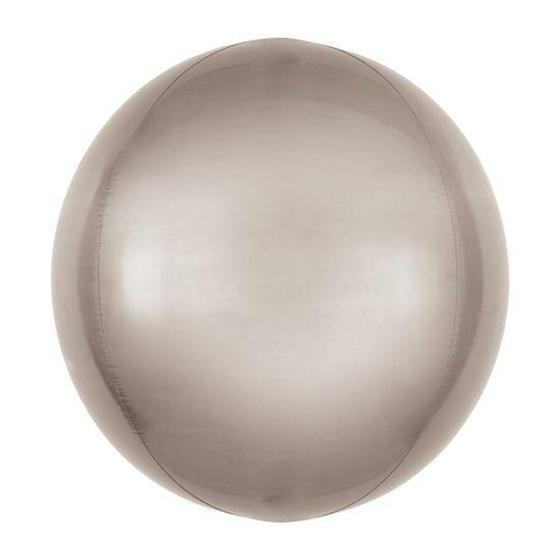 Imagem de Balão Bolha Metal Prata 18" / 45 cm - Cromus