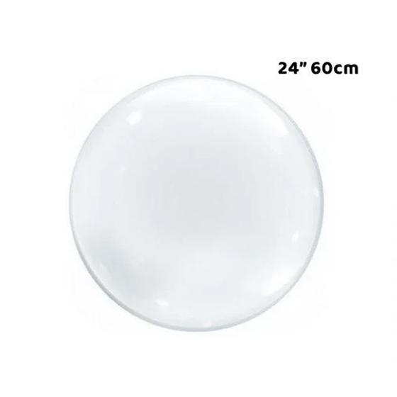 Imagem de Balão Bubble Transparente - 24" 60cm - 1 unidade - Bobo Balloon