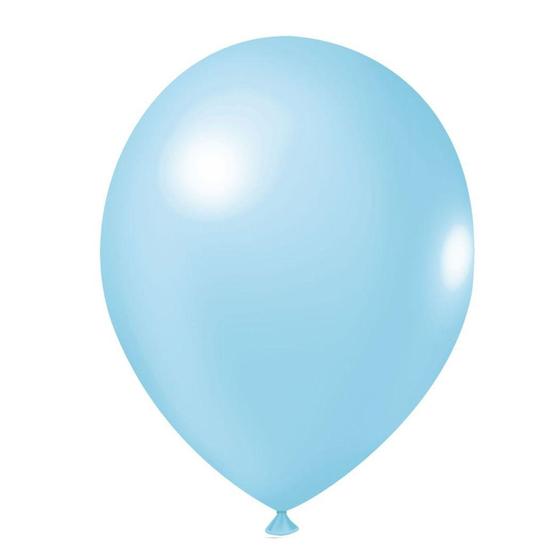 Imagem de Balão Candy Azul - 9 Polegadas - 25 Unidades - Balões Joy
