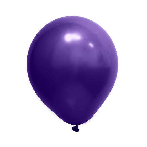 Imagem de Balão Cromado Roxo - 5 Polegadas - 25 Unidades