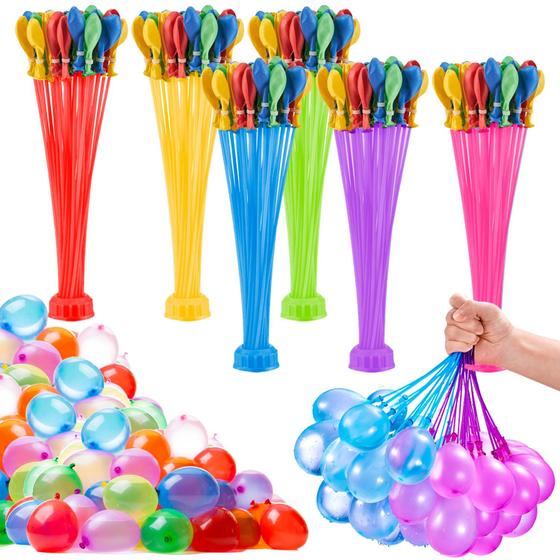 Imagem de Balão De Água Guerra De Bexigas Kit 222 Water Balloons - Pais E Filhos