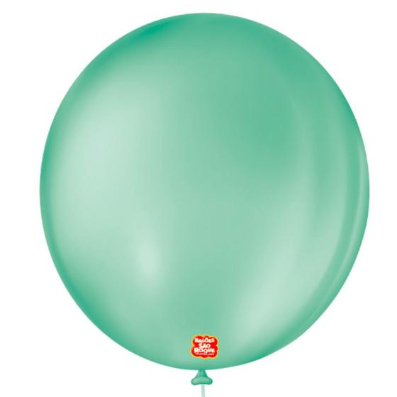 Imagem de Balão de Festa Látex Gigante 3 pés - 91cm - Tiffany - 1 unidade - São Roque - Rizzo