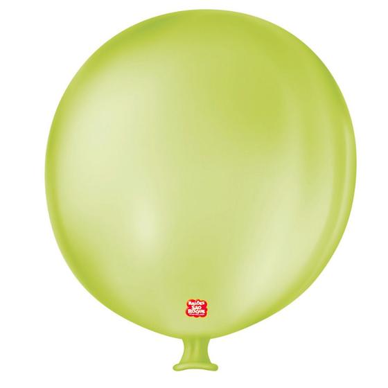 Imagem de Balão de Festa Látex Gigante 3 pés - 91cm - Verde Eucalipto - 1 unidade - São Roque - Rizzo