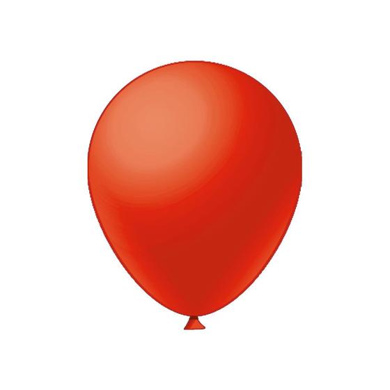 Imagem de Balão de Festa Látex Liso - Vermelho - Festball - Rizzo