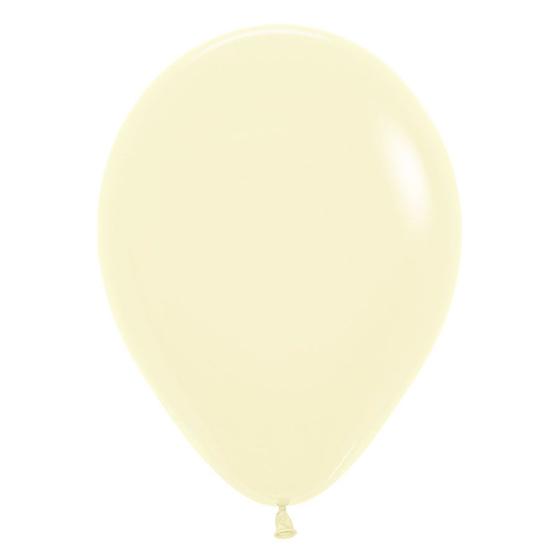 Imagem de Balão de Festa Latéx Pastel Mate - Amarelo (Cor:620) -  Sempertex - Rizzo