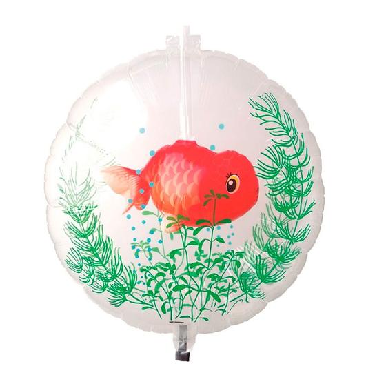 Imagem de Balão de Festa Microfoil 20" 50cm - Aquario - 1 unidade - Cromus - Rizzo