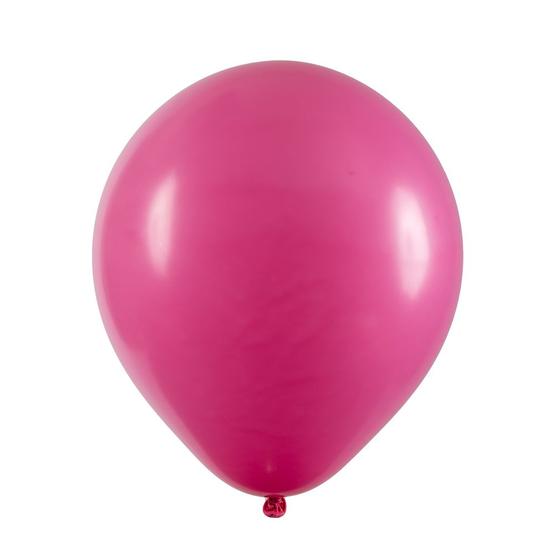 Imagem de Balão de Festa Profissional Rosa Maravilha nº7 18cm - 50 Un