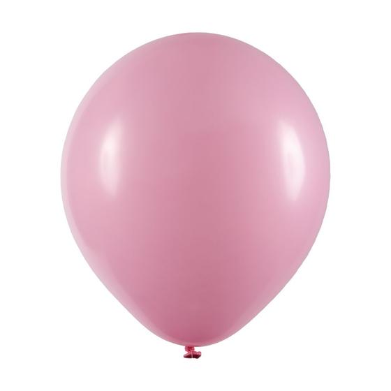 Imagem de Balão de Festa Profissional Rosa nº8 20cm - 50 Un