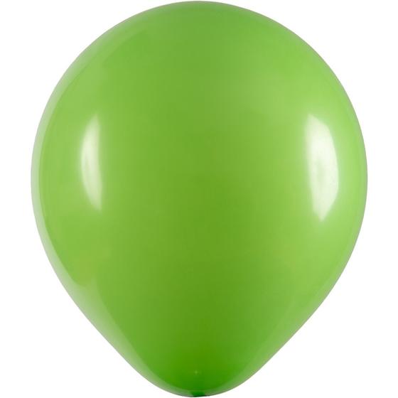 Imagem de Balão de Festa Profissional Verde Lima nº16 40cm - 12 Un