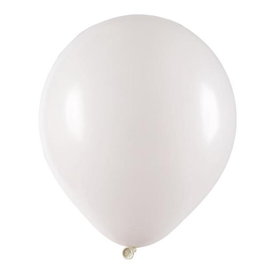 Imagem de Balão de Festa Redondo Profissional Látex Liso - Branco - Art-Latex - Rizzo Balões