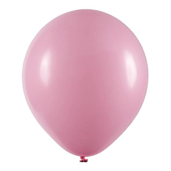 Imagem de Balão de Festa Redondo Profissional Látex Liso - Rosa - Art-Latex - Rizzo Balões