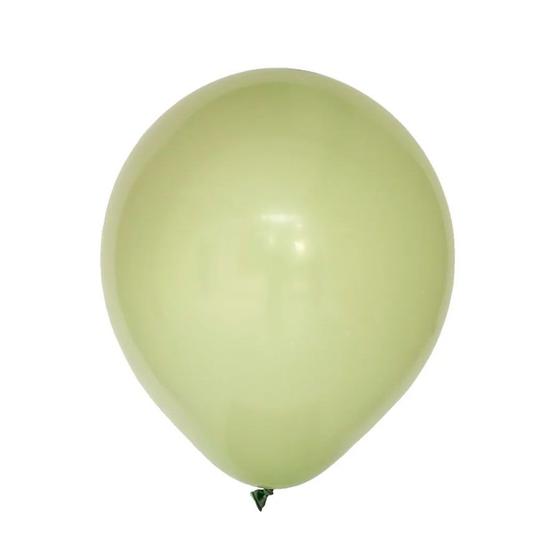 Imagem de Balão de Festa Redondo Profissional Látex Liso - Salvia -  unidades - Art-Látex - Rizzo