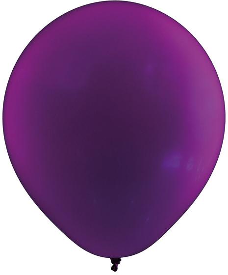 Imagem de Balão de Festa Redondo Profissional Látex Neon - Cores - 9" 23cm - 25 Unidades