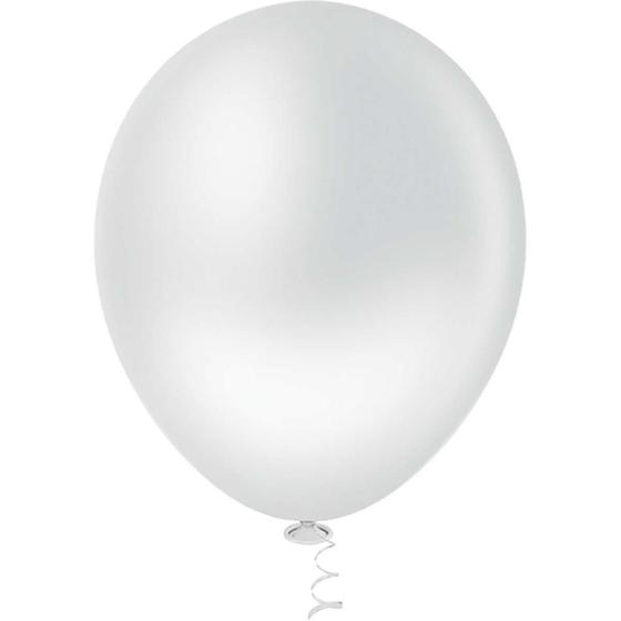 Imagem de Balão GRAN Festa N090 Branco - Pacote com 50 Unidades